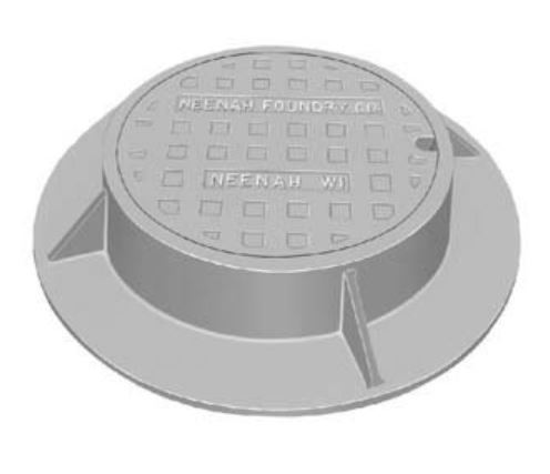 Neenah R-1700-A Manhole Frames and Covers